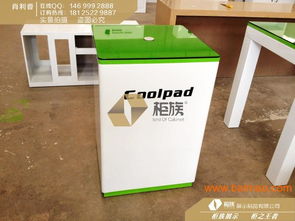 专业定制，湖南衡阳酷派方形开放式体验桌与手机展示柜工厂——您的品牌展示智慧之选